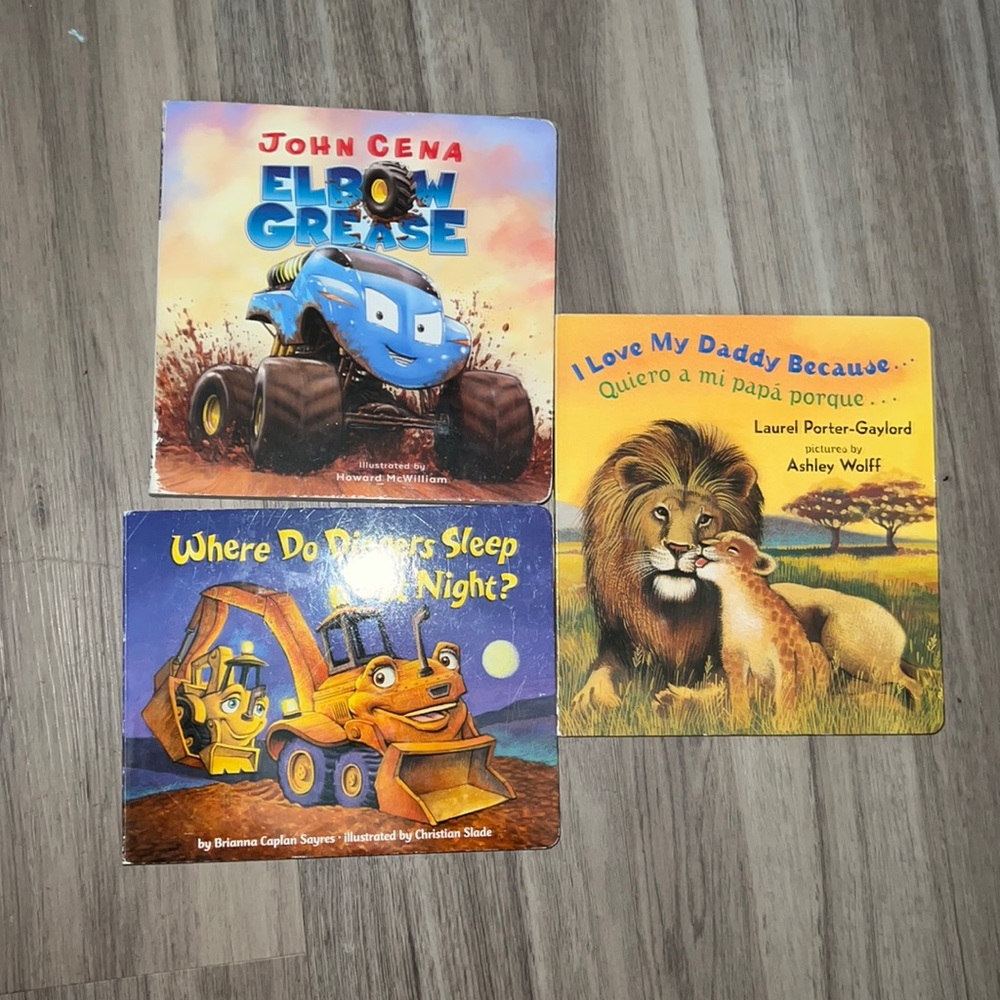 (3) Board Books great condition